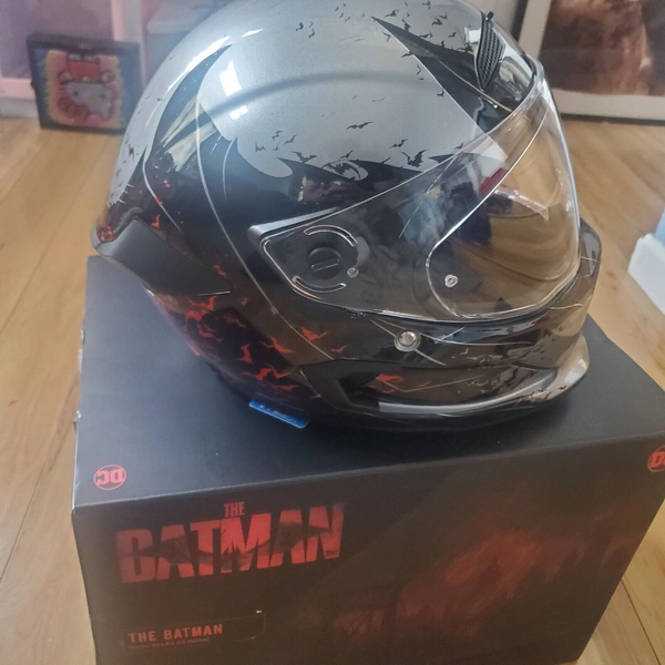 RUROC Atlas 4.0 Carbon THE Batman Edition Motorcycle Helmet