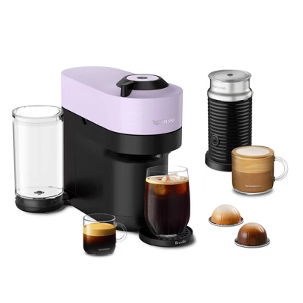 Nespresso Vertuo Pop+ Bundle Espresso Maker Lilac