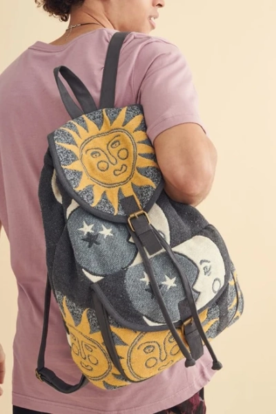 Sun and Moon Flap Backpack
