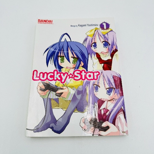 Lucky Star Volume 1 By Kagami Yoshimizu Bandai Manga English