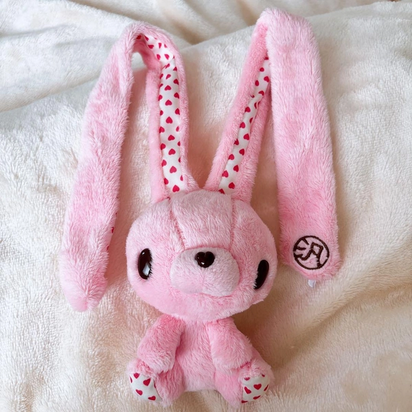 pink heart ears all-purpose bunny 