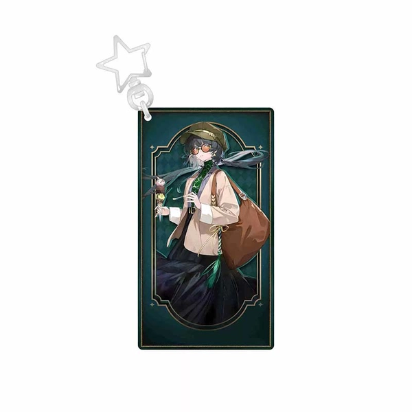 Wuthering Waves Keychain Badge Set WuWa Rover Roccia Carlotta - Rover Female