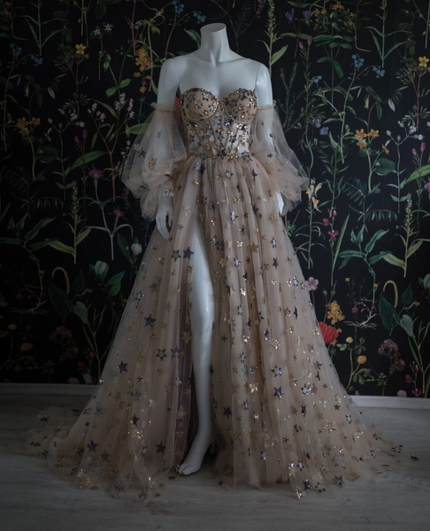Aurora Borealis Dress by Chotronette - Made to Measure