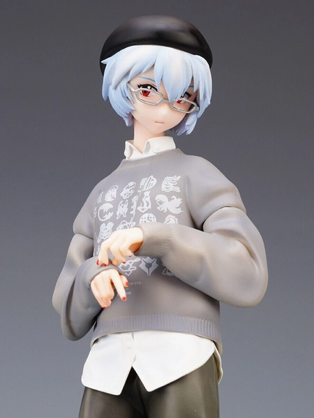 NEON GENESIS EVANGELION blue Ayanami Rei RADIO EVA 10th ANNIVERSARY toys Figure