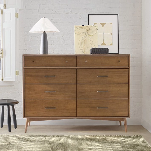 West Elm Mid-Century 8-Drawer Dresser (59") + shipping