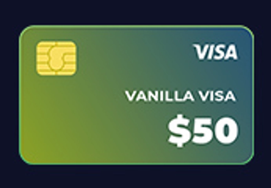Vanilla VISA $50 US