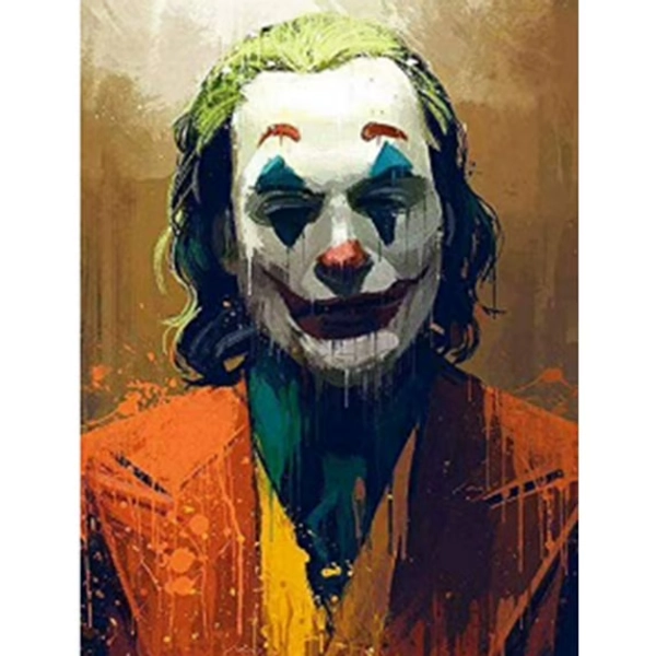 Joker Diamond Art Painting Kits for Adult，12"x 16"