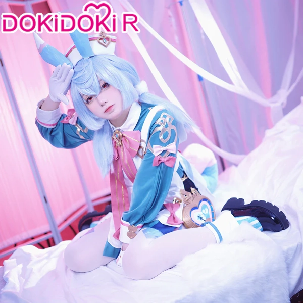【S/XL Ready for ship】DokiDoki-R Game Genshin Impact Cosplay Fontaine Sigewinne Costume