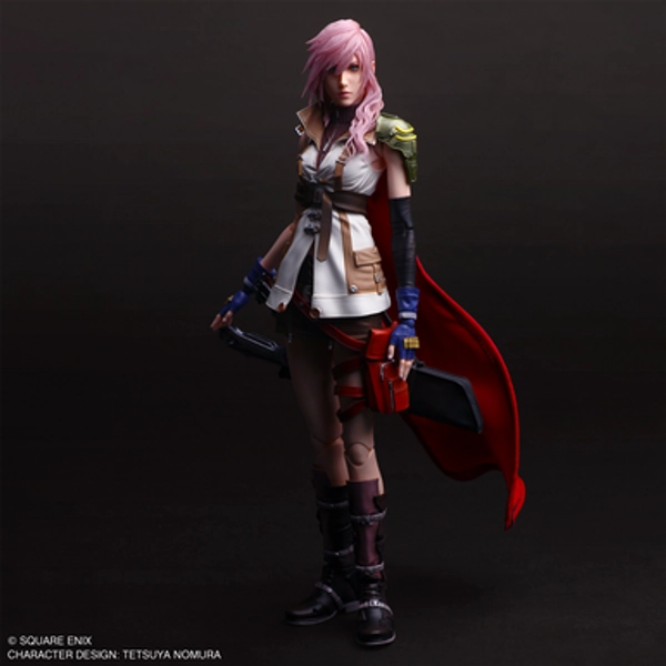 Play Arts Shin-Actionfigur – Lightning – FINAL FANTASY XIII