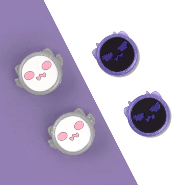 Halloween Ghost Thumb Grips Spooky Joystick Cover Caps - C