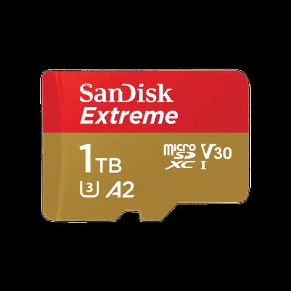 SanDisk 1TB Extreme microSDXC UHS-I Memory Card (Up to 160 MBPs) - SDSQXAV-1T00-GN6MA