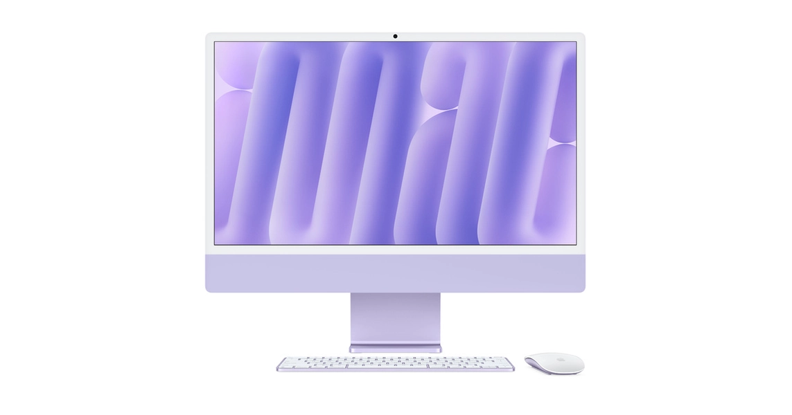 Purple iMac