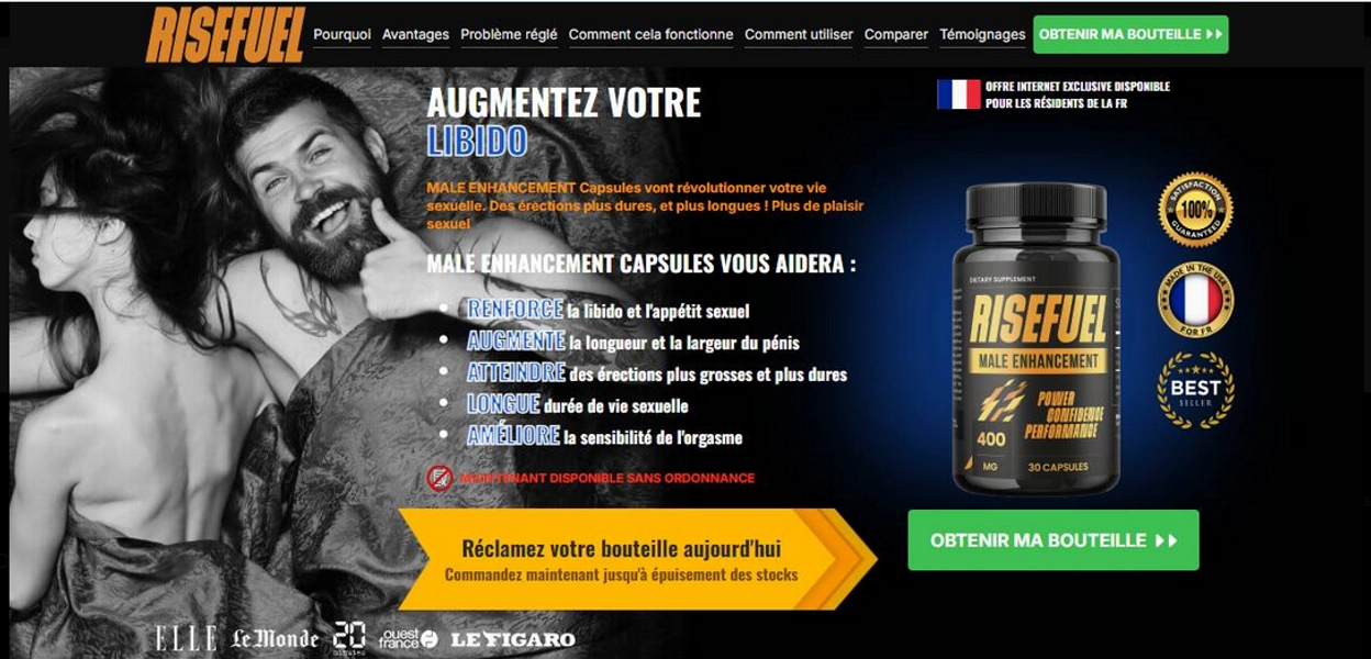 RiseFuel Male Enhancement Avis - Guide Complet et Avis Informé (2025)!
