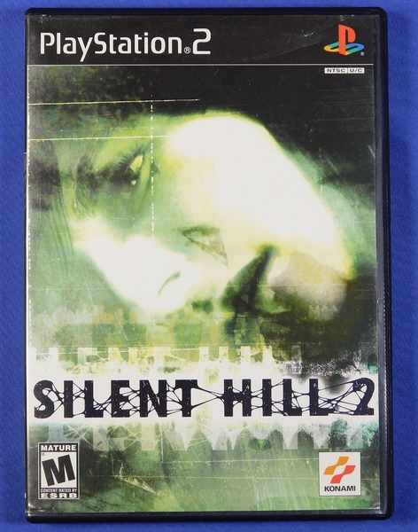 PS2 SILENT HILL 2 PLAYSTATION WITH MANUAL &amp; REGISTRATION CARD CIB