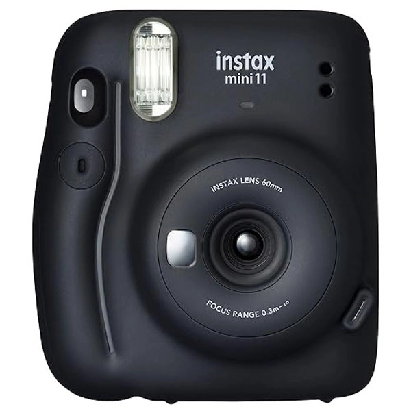 Fujifilm Instax Fotocamera Istantanea, Acciaio Inossidabile, Charcoal Gray, Single