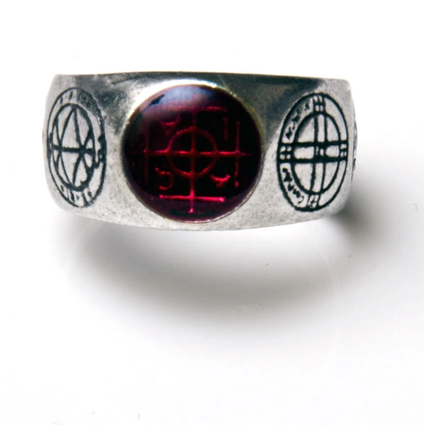 Agla Talismans Pewter Ring