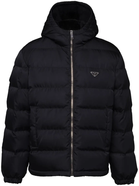 Prada Re-Nylon cropped down jacket | Medium