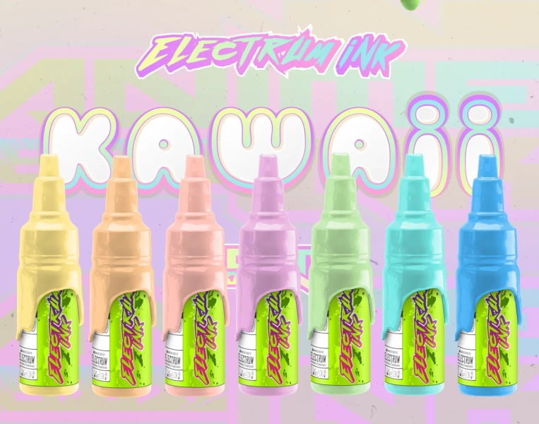 Electrum Ink – 7 Color Kawaii Pastel Set