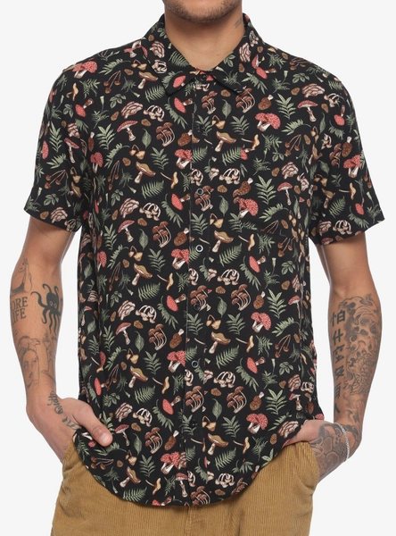 Mushroom Button-Up