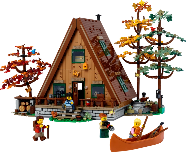 A-Frame Cabin 21338 | Ideas | Buy online at the Official LEGO® Shop US 