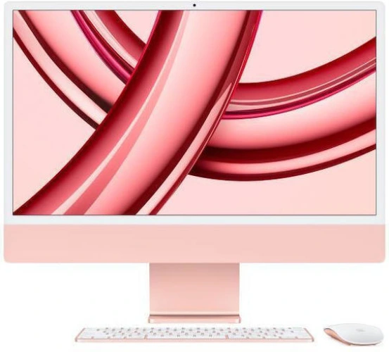 Apple IMac 24" 2023 (M3-8-Core/8GB/512GB SSD/10-Core GPU/macOS) Pink International English