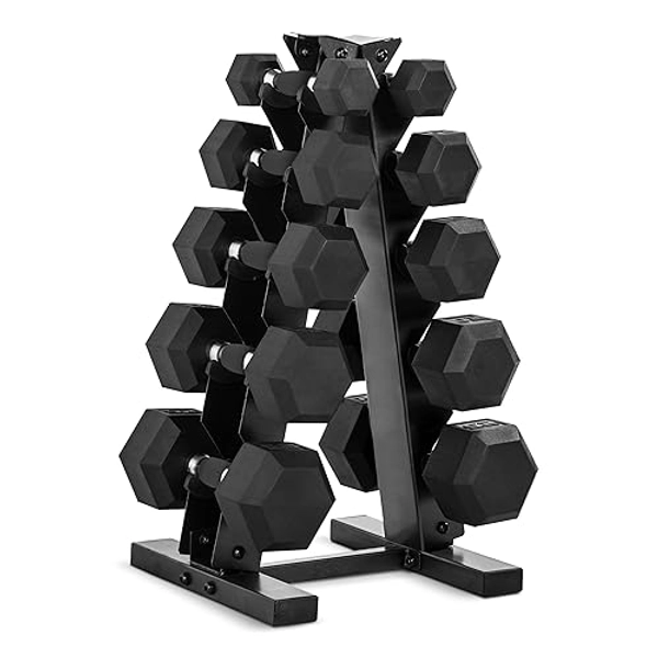 CAP Barbell Dumbbell Set with Rack | Multiple Options in 150lbs and 210lbs
