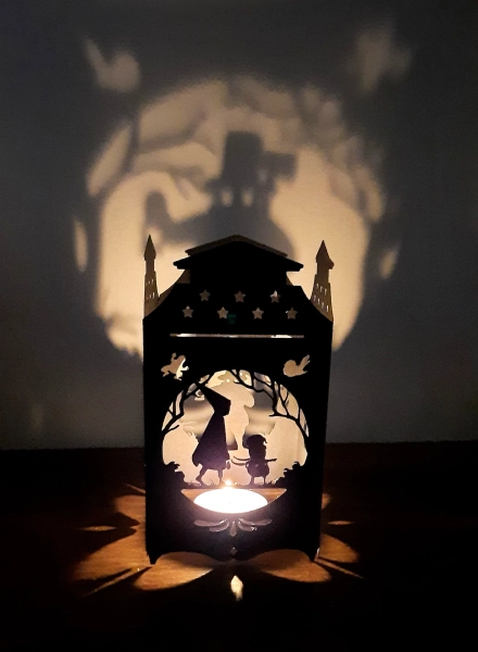 Over the Garden Wall Lantern #1 - Silhouettes - Shadow play