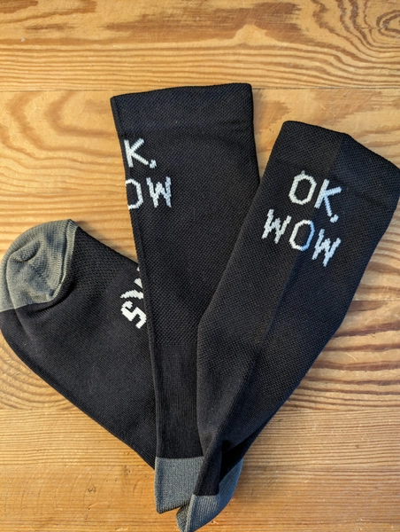 OK, Wow Cycling Socks