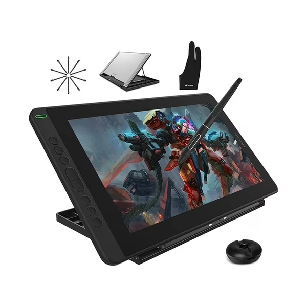 Huion KAMVAS 13 Graphics Drawing Tablet with Screen, 13.3" Pen Display for Android, Mac, PC, Linux, Adjustable Stand