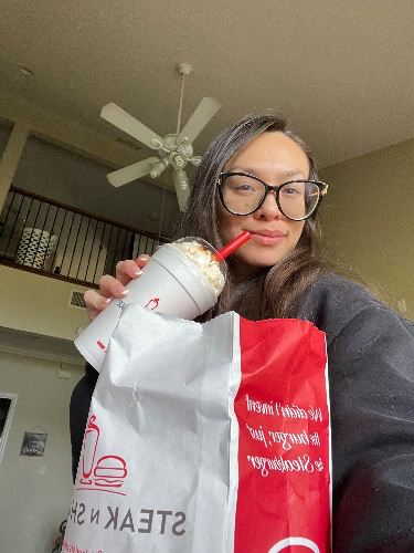 Burger fries & shake 