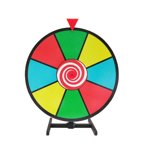 12 Inch Dry Erase Prize Wheel