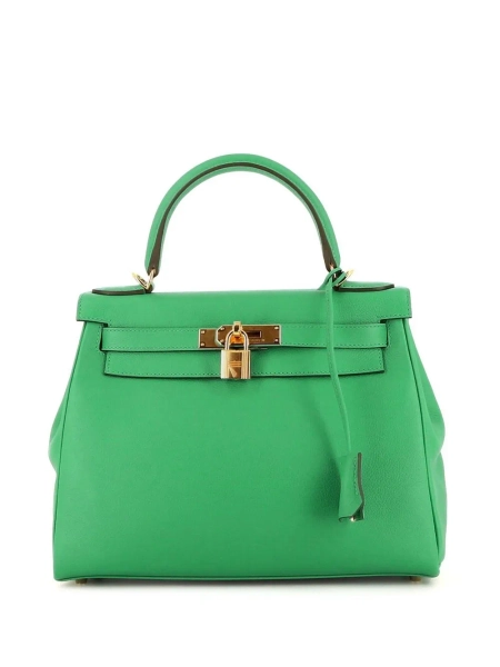 2022 pre-owned Kelly 28 two-way handbag