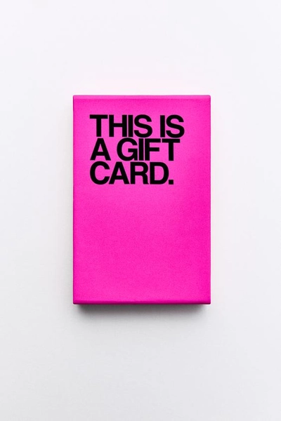 GIFT CARD (PHYSICAL)
