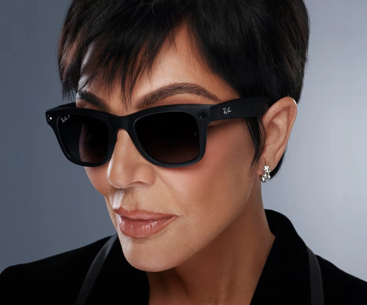 Ray-Ban Meta AI Glasses Black Frame Grey Polar Lenses