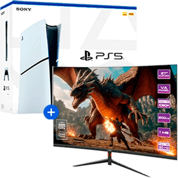 PlayStation 5 Slim + Monitor GAME M27GC7. PLAYSTATION 5: GAME.es