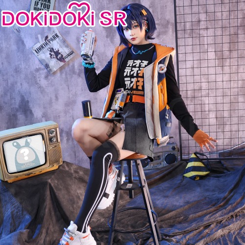 DokiDoki-SR Game Zenless Zone Zero Cosplay Belle Costume Phaethon | L-Order Processing Time Refer to Description Page