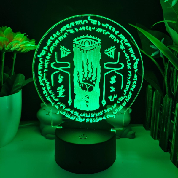 Tears of the Kingdom Night Light Zelda TOTK Ultrahand Desk Lamp - A