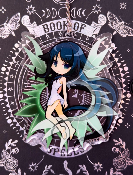 Saya 3.5" (Double Sided) Acrylic Charm