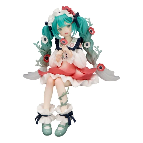 Hatsune Miku Noodle Stopper PVC Soška Hatsune Miku Flower Fairy Anemone 14 cm Furyu