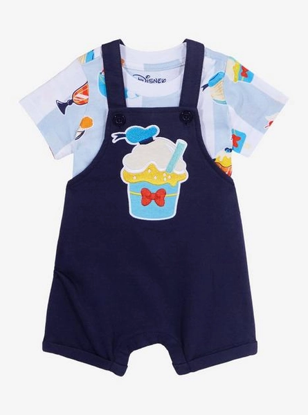 Disney Donald Duck Ice Cream Infant T-Shirt and Overall Set - BoxLunch Exclusive | BoxLunch