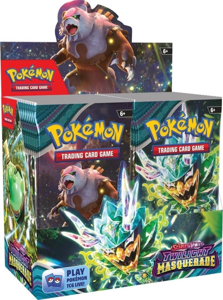 Twilight Masquerade Booster Box Scarlet & Violet POKÉMON TCG