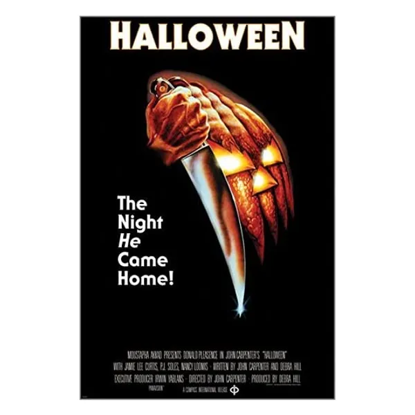 
                            HSE HALLOWEEN the night he came home VINTAGE MOVIE POSTER horror 24X36
                        