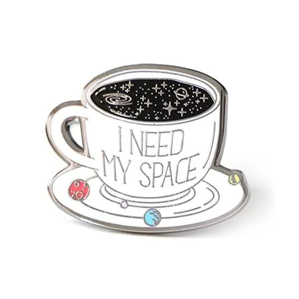 
                            I Need My Space Coffee Enamel Pin Cup With The Solar System Backpack
                        