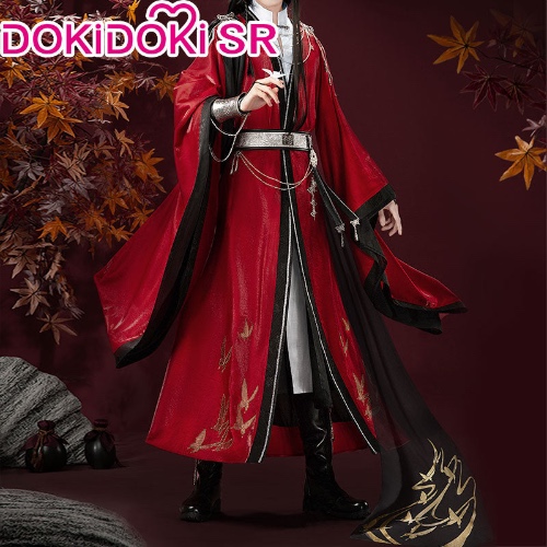 【Partial Size Ready For Ship】【Size S-2XL】DokiDoki-SR Manga Tian Guan Ci Fu Cosplay Hua Cheng Chinese Valentine's Day Costume Heaven Official's Blessing Huacheng TGCF | S-Order Processing Time Refer to Description Page