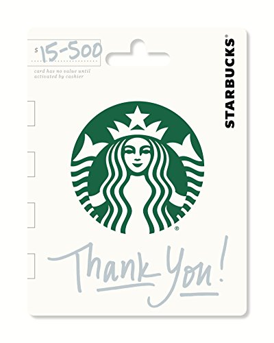 Starbucks Gift Card - 25 - Thank You