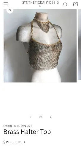 Chainmail Top