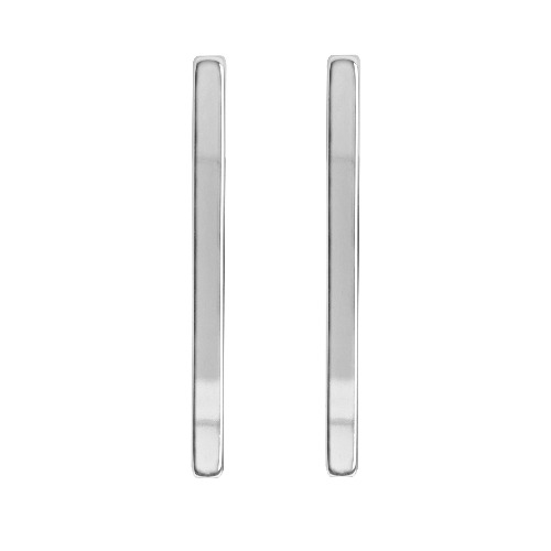 Large Stick Earrings by eklexic - SILVER