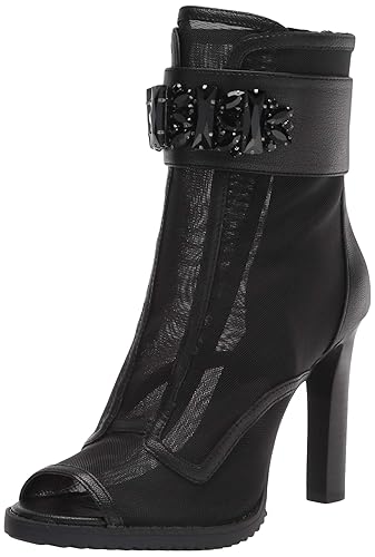 KARL LAGERFELD Women's Blayze Fashion Bootie - 7 - Black