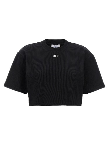 Off Stamp T-Shirt Black - S