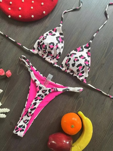 Cherry Blossom Bliss Thong Bikini Set - TBW2155 / S